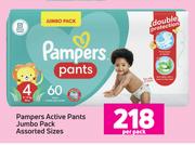 Pampers Active Pants Jumbo Pack-Per Pack