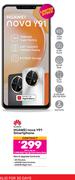 Huawei Nova Y91 Smartphone-On 1.3GB Red Top Up Core More Data