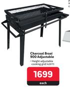 Charcoal Braai 900 Adjustable-Each