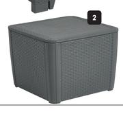 Contour Patio Storage Table-Each