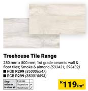 Treehouse Tile Range-250mm x 500mm Per Sqm