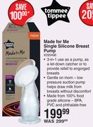 Tomme Tippee Made For Me Single Silicone Breast Pump