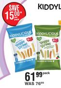 Kiddylicious Veggie Straws-Per Pack