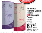 Happy Event Antenatal Firming Cream Or Massage Cream-125ml Each
