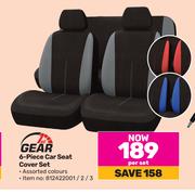 Special 1st Gear 6 Piece Car Seat Cover Set Per Set m.guzzle .za