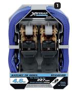 Motoquip 4.6m Standard Ratchet Tie Downs-Per 2 Pack