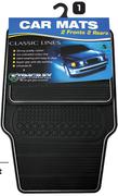 Stingray 4 Piece Heavy Duty Mat Set-Per Set