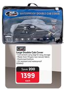 Motoquip Large Double Cab Cover-Each