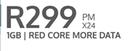 Nokia G50 5G-On 1GB Red Core More Data (24 Months)
