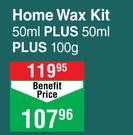 Hair Go Home Wax Kit 50ml Plus 50ml Plus 100g