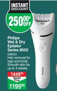 Phillips Wet & Dry Epliator Series 8000