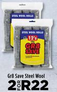 Gr8 Save Steel Wool-For 2