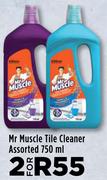 Mr Muscle Tile Cleaner Assorted-For 2 x 750ml