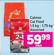 Catmor Cat Food-1.5Kg/1.75Kg Assorted Each