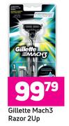 Gillette Mach3 Razor 2Up