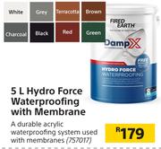 Fired Earth Damp X Hydro Force Waterproofing With Membrane-5Ltr