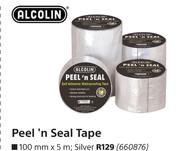 Alcolin Peel'n Seal Tape 50mm x 2.5m (Silver)