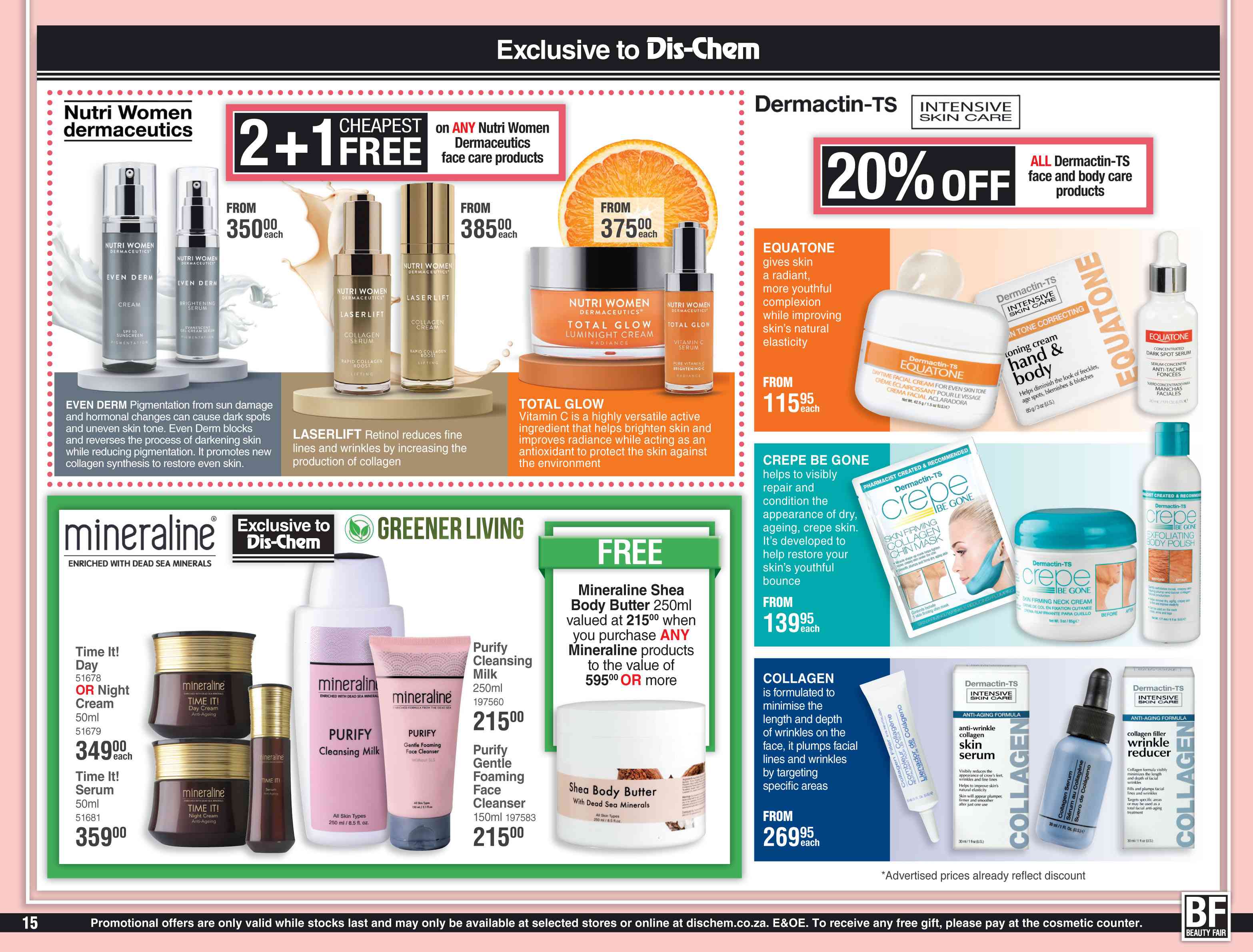 Special Nutri Women Laserlift Cream Or SerumEach — www.guzzle.co.za