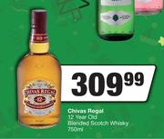 Chivas Regal 12 Year Old Blended Scotch Whisky-750ml