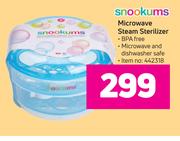 Snookums microwave cheap steam sterilizer