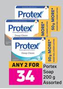 Protex Soap Assorted-For 2 x 200g