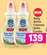 Nuk Baby Bottle Cleanser Refill Combo-Each