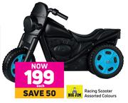Big Jim Racing Scooter Assorted Colours-Each