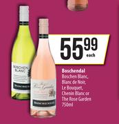Boschendal Boschen Blanc, Blanc De Noir, Le Bouquet, Chenin Blanc Or The Rose Garden-750ml Each