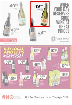 SUPERSPAR EASTERN CAPE : My Superspar (20 April - 2 May 2021) Valid In Bluewater Bay, Despatch, Gelvandale, Nahoon, Jeffery's Bay, Rosehill, Melville's, Protea, Sedgefield, Village On Main, Debi Lee, page 15