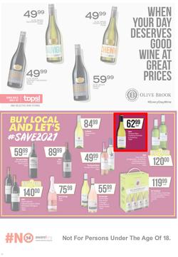 SUPERSPAR EASTERN CAPE : My Superspar (20 April - 2 May 2021) Valid In Bluewater Bay, Despatch, Gelvandale, Nahoon, Jeffery's Bay, Rosehill, Melville's, Protea, Sedgefield, Village On Main, Debi Lee, page 15