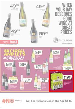 SUPERSPAR EASTERN CAPE : My Superspar (20 April - 2 May 2021) Valid In Bluewater Bay, Despatch, Gelvandale, Nahoon, Jeffery's Bay, Rosehill, Melville's, Protea, Sedgefield, Village On Main, Debi Lee, page 15