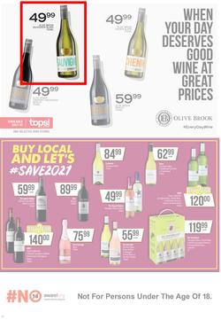 SUPERSPAR EASTERN CAPE : My Superspar (20 April - 2 May 2021) Valid In Bluewater Bay, Despatch, Gelvandale, Nahoon, Jeffery's Bay, Rosehill, Melville's, Protea, Sedgefield, Village On Main, Debi Lee, page 15