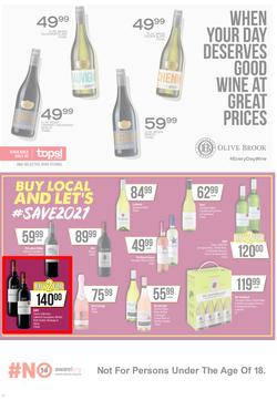 SUPERSPAR EASTERN CAPE : My Superspar (20 April - 2 May 2021) Valid In Bluewater Bay, Despatch, Gelvandale, Nahoon, Jeffery's Bay, Rosehill, Melville's, Protea, Sedgefield, Village On Main, Debi Lee, page 15