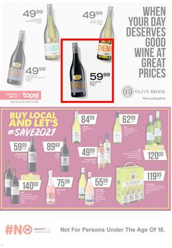 SUPERSPAR EASTERN CAPE : My Superspar (20 April - 2 May 2021) Valid In Bluewater Bay, Despatch, Gelvandale, Nahoon, Jeffery's Bay, Rosehill, Melville's, Protea, Sedgefield, Village On Main, Debi Lee, page 15