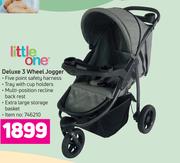 Little One Deluxe 3 Wheel Jogger
