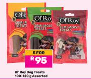 Ol'Roy Dog Treats Assorted-For 5 x 100-120g