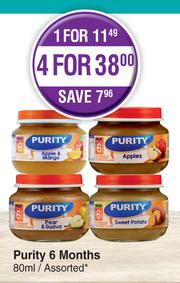Purity 6 hot sale months
