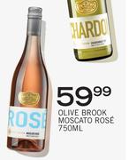 Olive Brook Moscato Rose-750ml