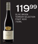 Olive Brook Terroir Selection Pinot Noir-750ml
