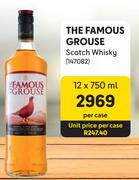 The Famous Grouse Scotch Whisky-12 x 750ml