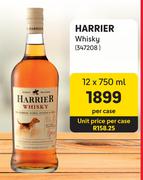 Harrier Whisky-12 x 750ml Per Case