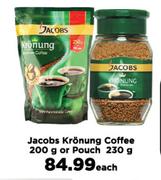 Jacobs Kronung Coffee 200g Or Pouch 230g-Each