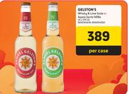 Gelston's Whisky & Lime Soda Or Apple Spritz NRBs-24 x 275ml Per Case