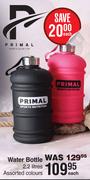 Primal 2.2Ltr Water Bottle-Each