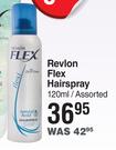 Revlon Flex Hairspray Assorted-120ml Each