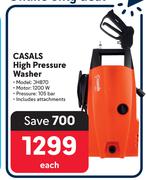 Casals High Pressure Washer JHB70