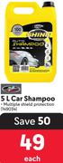Moto Quip 5L Car Shampoo-Each