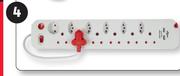 Electricmate 12 Way Multiplug With USB-Each