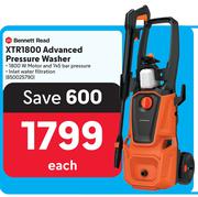 Bennett Read XTR1800 Advanced Pressure Washer