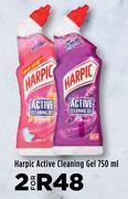 Harpic Active Cleaning Gel-For 2 x 750ml